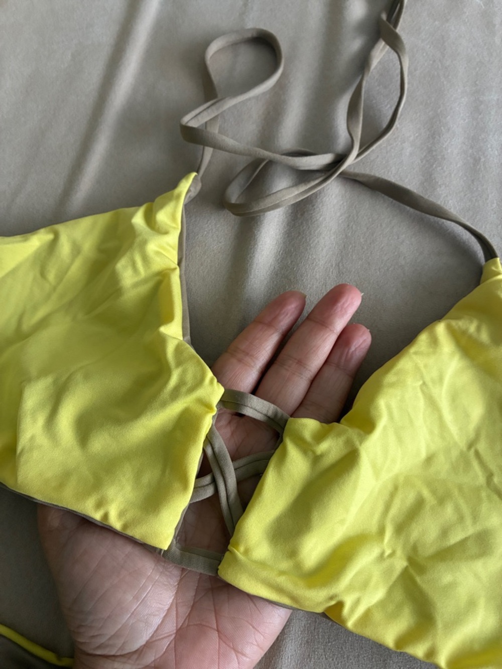 Reversible Women’s Bikini Set with sexy back detail in size S, brand new - Picture 4 of 6
